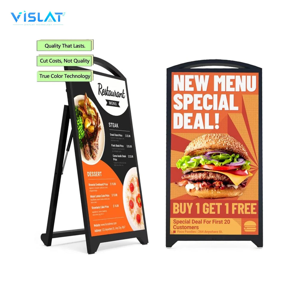 VISLAT 43 inch outdoor TV 1500 nits IP65 4K smart television waterproof unit in the workshop