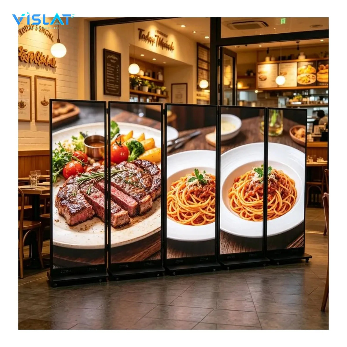 VISLAT 86 Inch Interactive Digital Signage 4K Touch Smart Whiteboard - product view