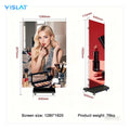 VISLAT P1.86 foldable LED poster display 640x1920mm foldable poster on a clean white background