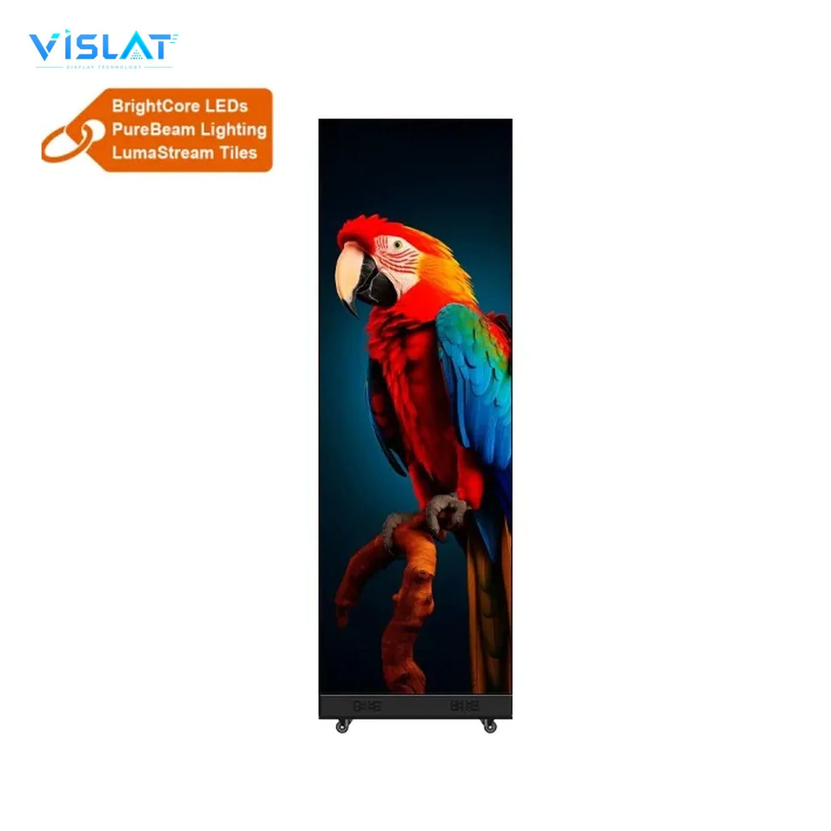 VISLAT P1.86 Fine Pitch LED Poster Display 480x1440mm Ultra HD - product view