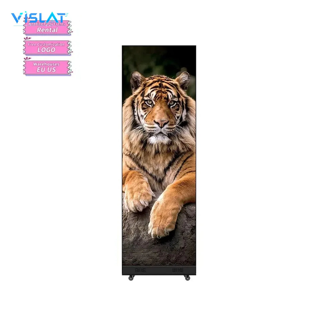 VISLAT P2.5 Dual-Sided LED Poster Display 640x1920mm Double Face - detail view